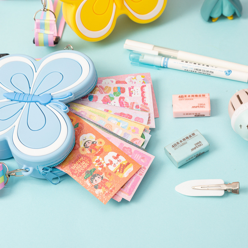 Cute Butterfly Crossbody Bag Toddler Cross Body Purse Wallet Shoulder Bags Handbag Crossbody Purses Coin Purse For Kids