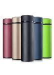 Thermal Soft Stainless Steel Vacuum Flask Mugs Cups Removable Filter Light