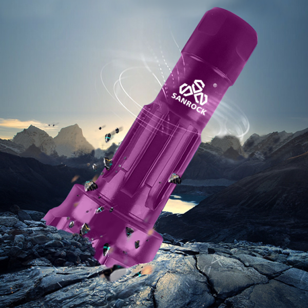 SANROCK DTH Drill Bit Mining Drilling Bit Hard Rock Drill Tools DTH Button Drill Bit