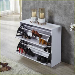 Wholesale Knock Down Package Floor Standing 73inch Mirrored Shoe Cabinet from china suppliers