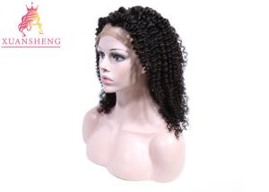 Wholesale Free Style Human Lace Front Wigs With Baby Hair Silky Deep Curly Thick Ends from china suppliers