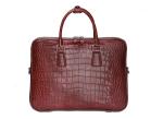 Dongguan factory wholesale genuine crocodile leather business briefcase man