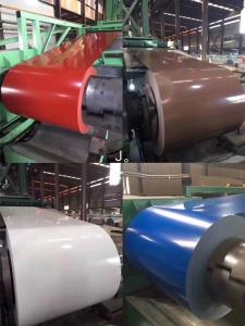 Wholesale Galvanized PPGI PPGL Steel Coil ASTM Z60g Z100 1250mm Prepainted Steel Strip from china suppliers