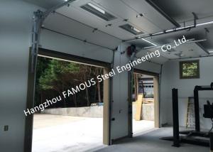 China Fast Action Lifting Doors With Slide Running Design Up Rising Commercial Track Doors on sale