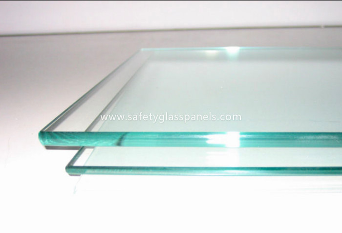 Frameless Bent Architectural Safety Tempered Glass Pattern for Bathroom