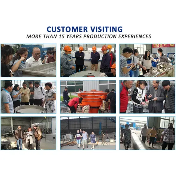 High Efficiency Round Vibrating Screen for Pollen Separation