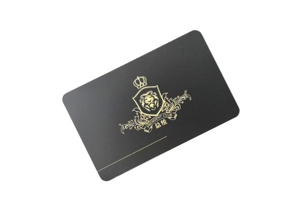 Laser Engrave Matt Black Metal Business Cards Magnetic Stripe Supermarket Vip QR