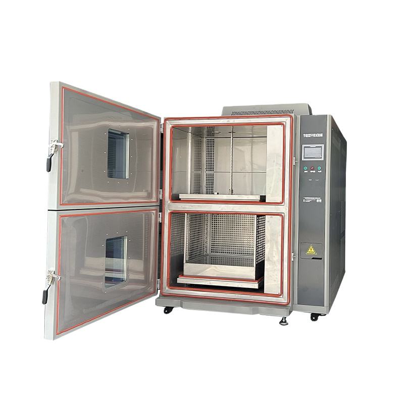 Dual-Zone Environmental Climate Simulation Test Machine Automatic Thermal Shock Testing Equipment