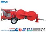 Tension Stringing Equipment Hydraulic Tensioner 1500mm Bull-wheel Diameter