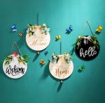 Europe Wooden Circular Wall Decoration