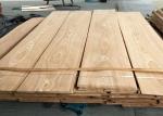 0.3mm 0.4mm Thickness Brown Ash Wood Crown Cut Veneer For MDF