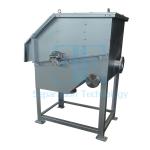 0.75kw SUS304 Rotary Drum Screening Machine DN350 Outlet Flange Rotary Drum