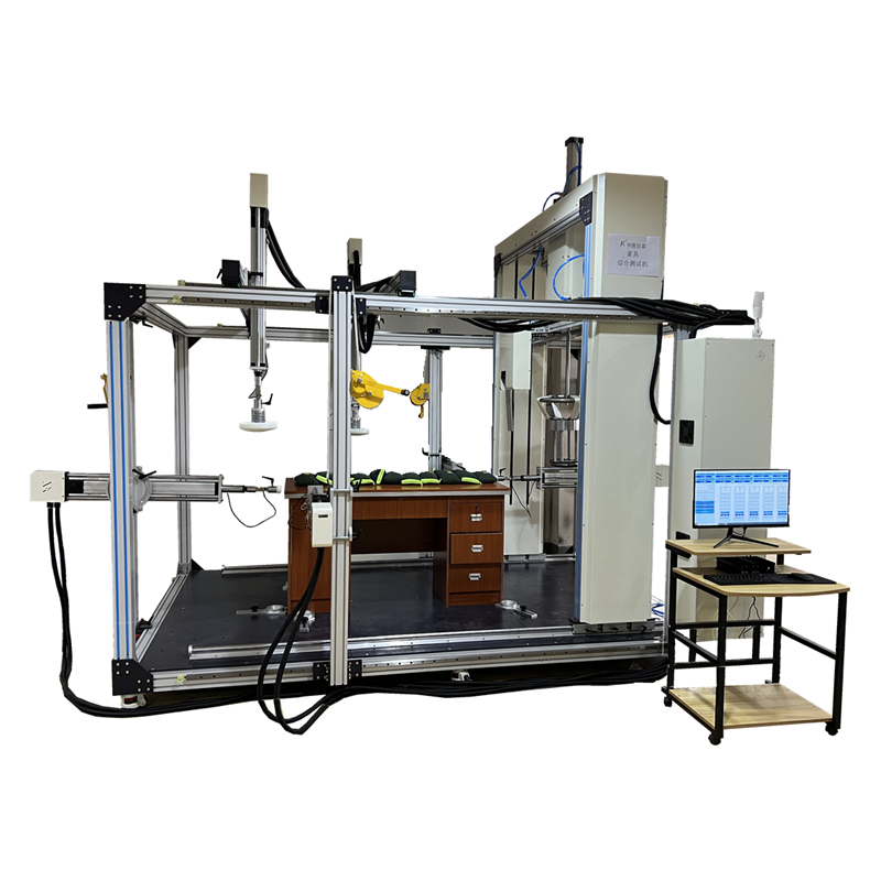 Office Desk Horizontal and Vertical Fatigue Impact Testing Machine, Desk Comprehensive Fatigue Testing Equipment
