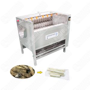 Wholesale High Accuracy Washing And Peeling Machine Cutting Carrot Polishing Machine from china suppliers