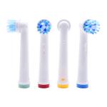 4Pcs 360 Rotating Round Heads Oral Dental Cleaning Replacement Toothbrush Heads