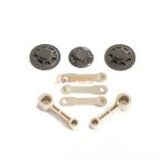 Abrasion Chemical Resistance Engineering Plastic PEEK Parts Valve Plate OEM