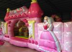 Waterproof Princess Bouncy Castle Full Digital Printing , Attractive Giant