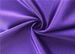 Wholesale Sports Bra Polyamide Elastic Knit Nylon Spandex Fabric Shiny Surface from china suppliers