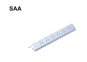 China 6 Outlet All In One Surge Protector Power Strip , Heavy Duty Outdoor Power Strip on sale