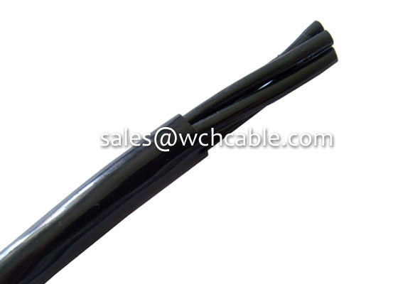 UL20745 VW-1 Rated Flame Retardant Polyurethane PUR Control Cable 60C 60V