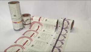 Wholesale custom logo printing plastic food package bag, food packaging plastic roll film from china suppliers