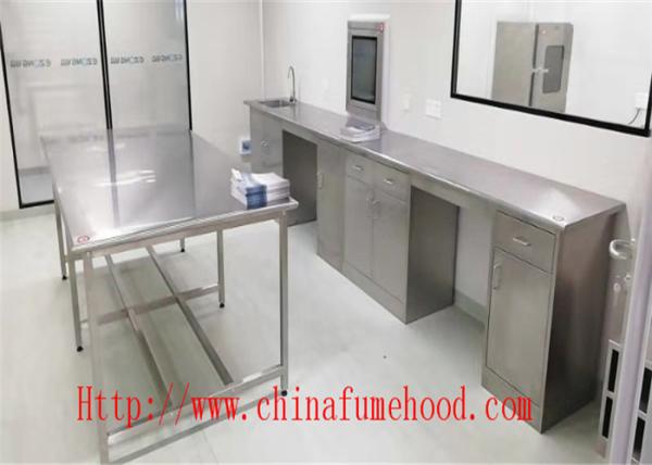 Customized Made Size Original Metal Color Lab Bench Furniture Stainless Steel