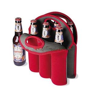 Wholesale Polyester Insulated Beer Bottle Cooler Bag With Custom Logo Red Wine Case from china suppliers