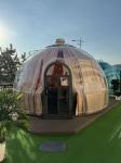 Modern Panoramic PC Dome House Long-Extended Bubble Greenhouse for Outdoor Party
