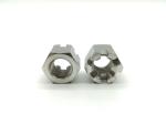 Stainless Steel Hexagon Slotted Nut Cotter Pins DIN 935 Castle Nuts