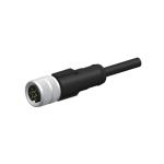 Straight PA66 M16 Molding Power Waterproof Connector 9.2mm Cable