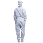 Electronic Industry White Anti Static Garments ESD Lab coats Stand Collar