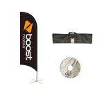 Outside Advertising Custom Beach Flags Seasonal Expo Sublimation wind feather