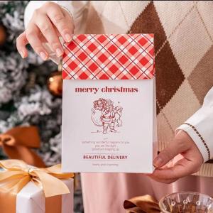 Wholesale Christmas Independent Packaging Bag Milk Date Coffee Candy Toffee Packaging Box from china suppliers