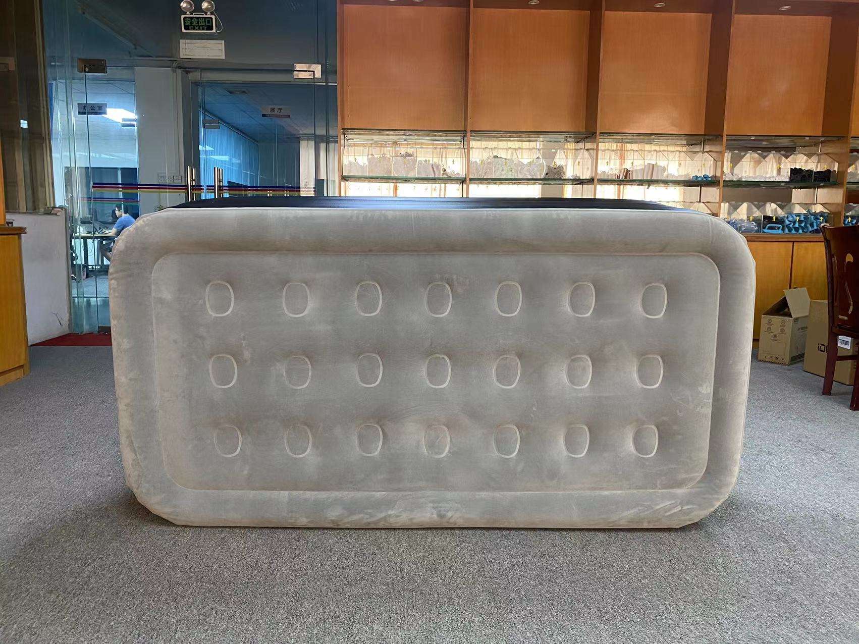 Flocked PVC Inflatable Air Mattresses