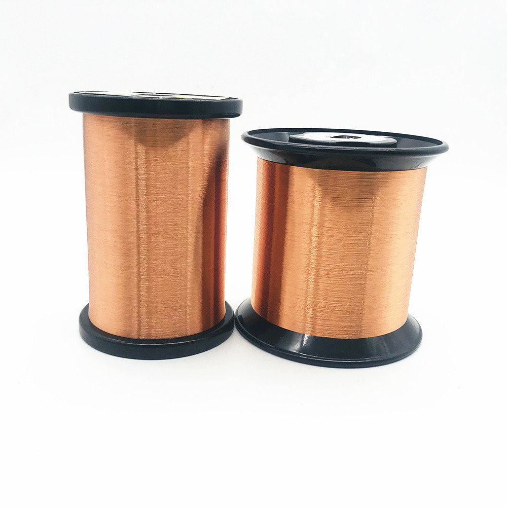 Round Polyurethane 0.08mm Enamelled Copper Winding Wire