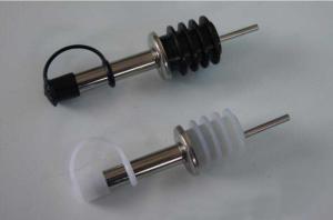 Wholesale Promotional Stainless Steel Pourer for Olive Oil Bottle with Plastic White or Black Cap from china suppliers