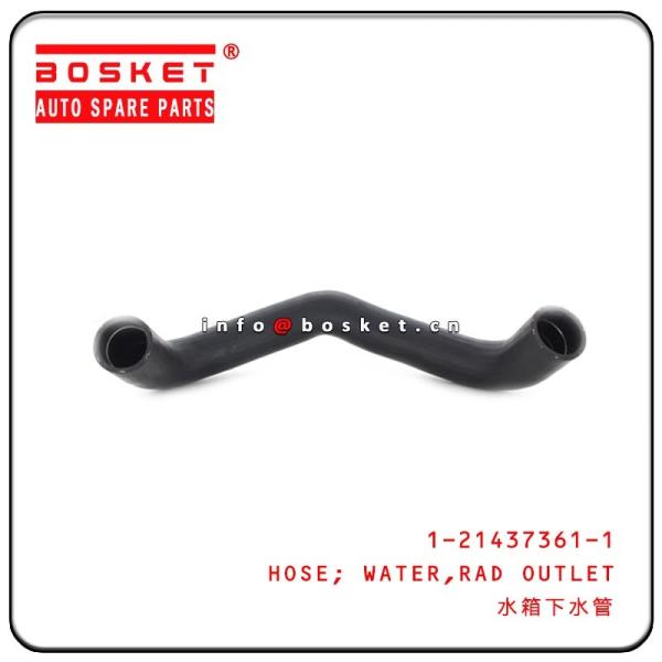 1-21437361-1 1214373611 Isuzu FVR Parts Radiator Outlet Water Hose For 6SA1