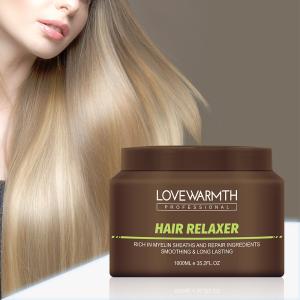Wholesale Healthy Shinny Herbal 1000ml Hair Straightening Cream from china suppliers