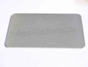 China Grey Color Mini Whetstone / Double Sides Credit Electroplated Diamond Sharpener on sale