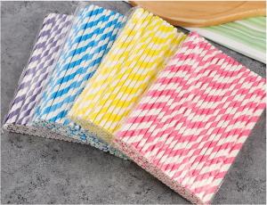 Wholesale Food Grade Natural White Solid Color Drinking Paper Straw,High quality disposable eco paper straw,Straw Disposable Biode from china suppliers