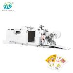 Snack Cookie Popcorn Fried Food Paper Bag Manufacturing Machine 100-300pcs/Min