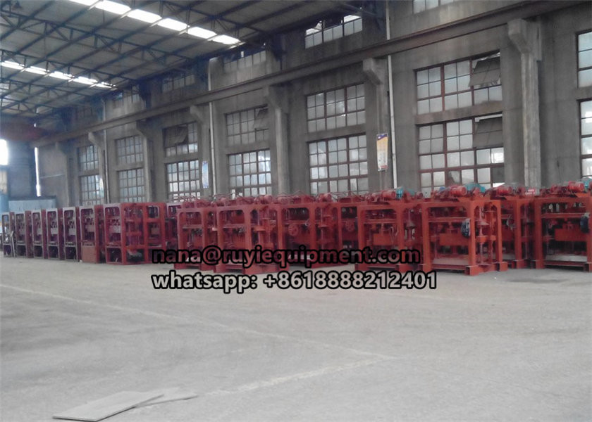 4-26 color paving block making machine concrete block machine