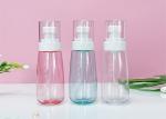 Private Logo Blue Plastic Cosmetic Bottle 60ml 2oz Liquid Fine Mist Sprayer