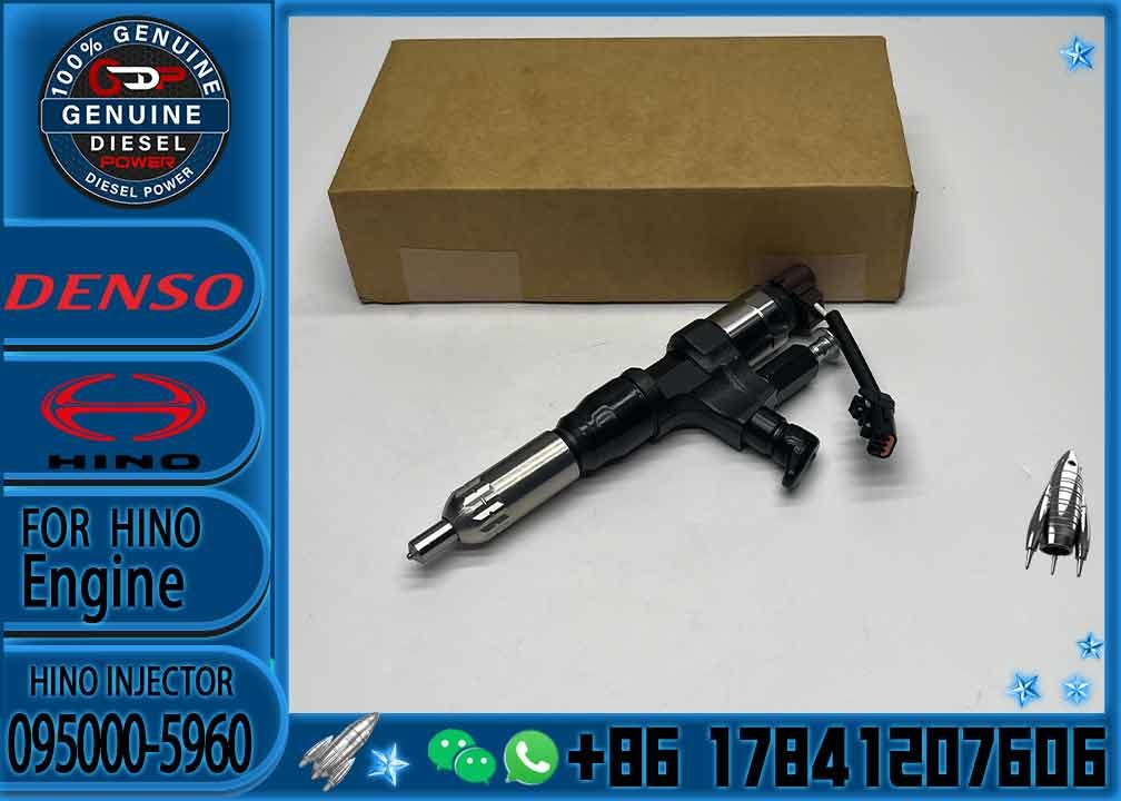 Good Price high quality common rail diesel injector 095000-5960 095000-5963 23670-E0300 23670-E0301 fuel injector for sa