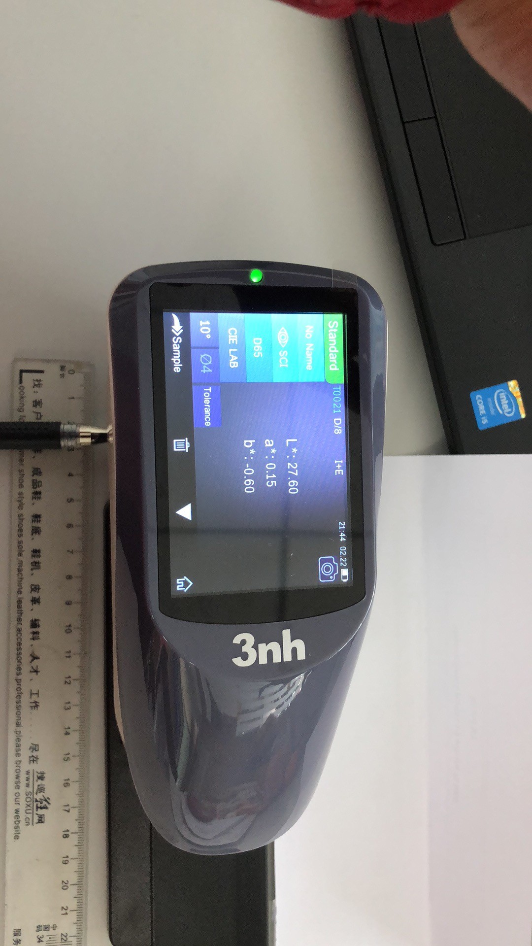 Led Grating Chroma Meter Grating Colour Matching Spectrophotometer Similar To Konica Minolta CM-700D