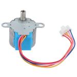 Faradyi Customized Factory Price 5-12V 2 Phase 4 Lines Geared Dc Motor Reducer