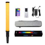Full Color 360 Degree RGB LED Tube Light 24w Battery Powered Video Lights With