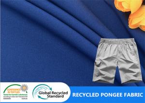 Wholesale Mechanical Stretch Dyed 80GSM Recycled PET Fabric For Sports Pants from china suppliers