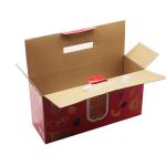 Waterproof Corrugated Cardboard Box Printed Recyclable Carton Shipping Moving