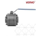 DN50 2 Inch Socket Weld Ball Valve Soft Seated Ball Valve Side Entry Ball Valve